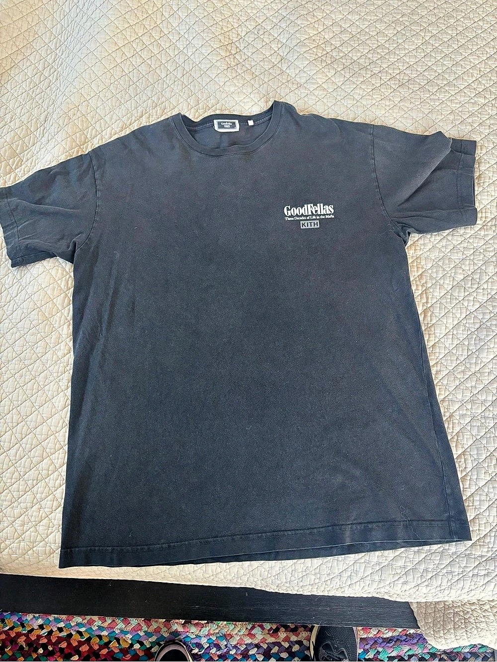 Kith Goodfellas Henry Hill Vintage Tee Graphic T-Shirt Black